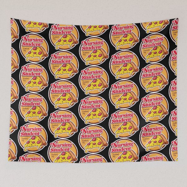 Item preview, Nursing Student Fueled by Pizza designed and sold by MaryAller.