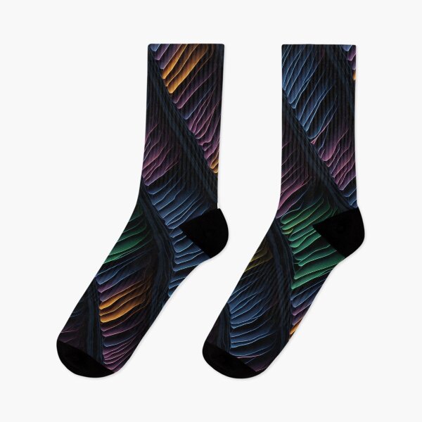 Item preview, Layered Neon Waves designed and sold by Daniel Haddad.