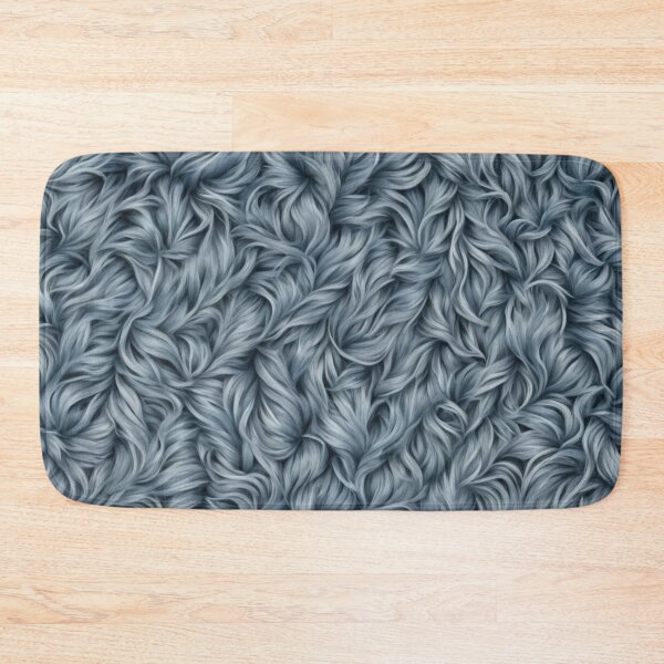 Item preview, Abstract Blue Faux Fur Pattern designed and sold by calibrit.
