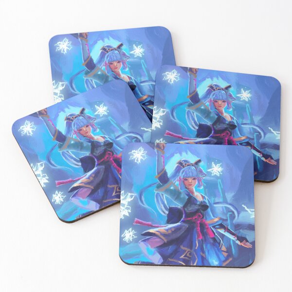 Item preview, Ayaka Kamisato Genshin Impact Anime Fan art designed and sold by craftsanime.