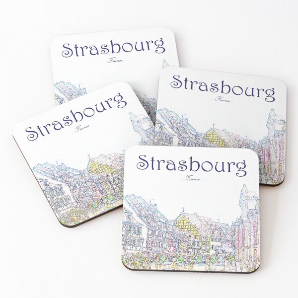 Aperçu de l'œuvre Strasbourg Petite France créée et vendue par Thrilloflife.