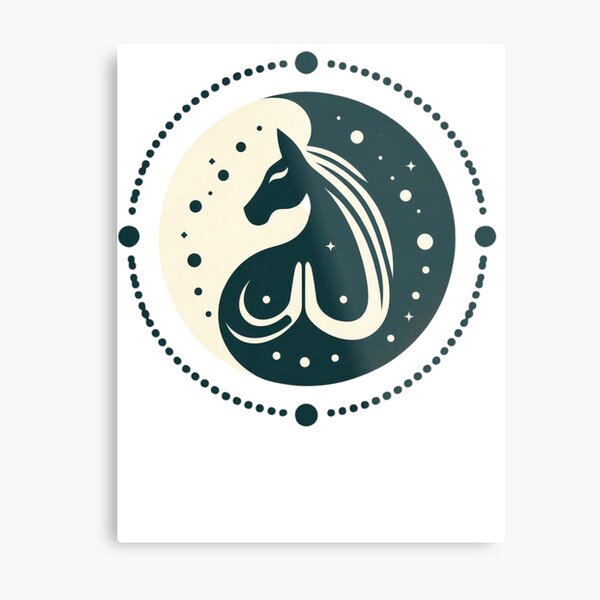 Aperçu de l'œuvre Méditation Zen Pony pour un Chi positif créée et vendue par silklotus.