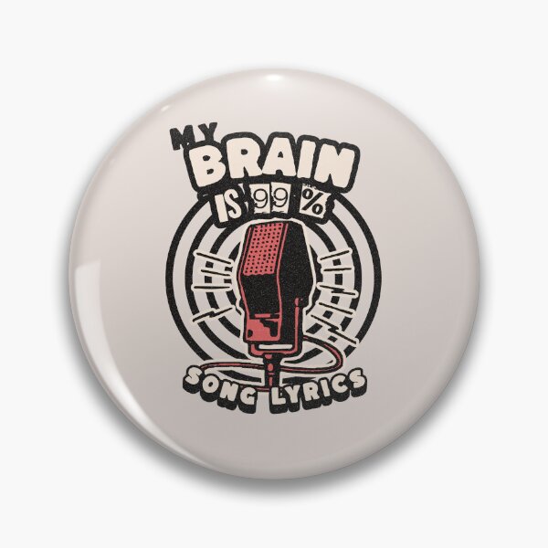 Artikelvorschau, My Brain is 99% Song Lyrics, Mind Of A Theater Kid Brain Musical Theater entworfen und verkauft von EULALIA Twarog.