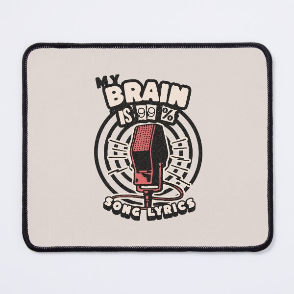 Item preview, My Brain is 99% Song Lyrics, Mind Of A Theater Kid Brain Musical Theater designed and sold by EULALIA Twarog.