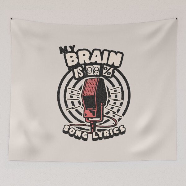 Item preview, My Brain is 99% Song Lyrics, Mind Of A Theater Kid Brain Musical Theater designed and sold by EULALIA Twarog.