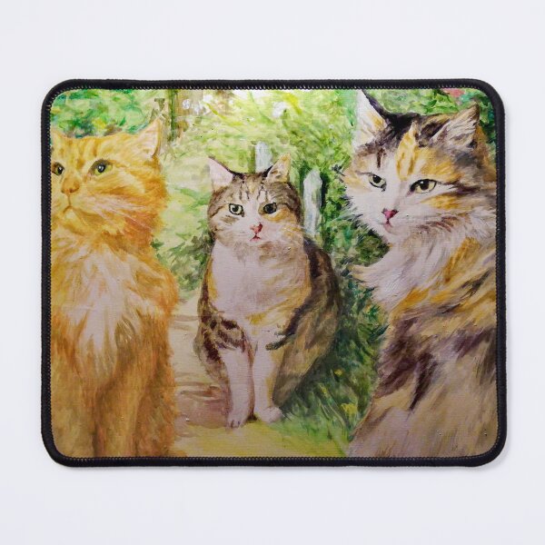 Item preview, Cats acrylic color painting designed and sold by BEdgardP.