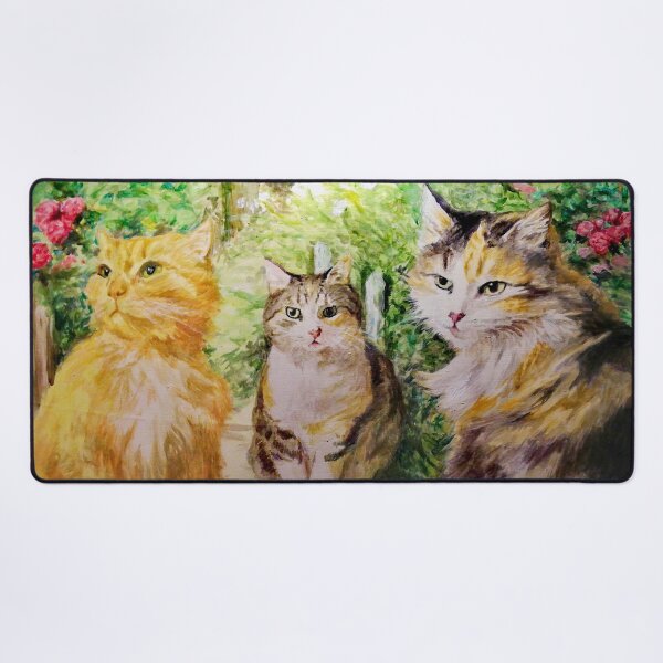 Item preview, Cats acrylic color painting designed and sold by BEdgardP.