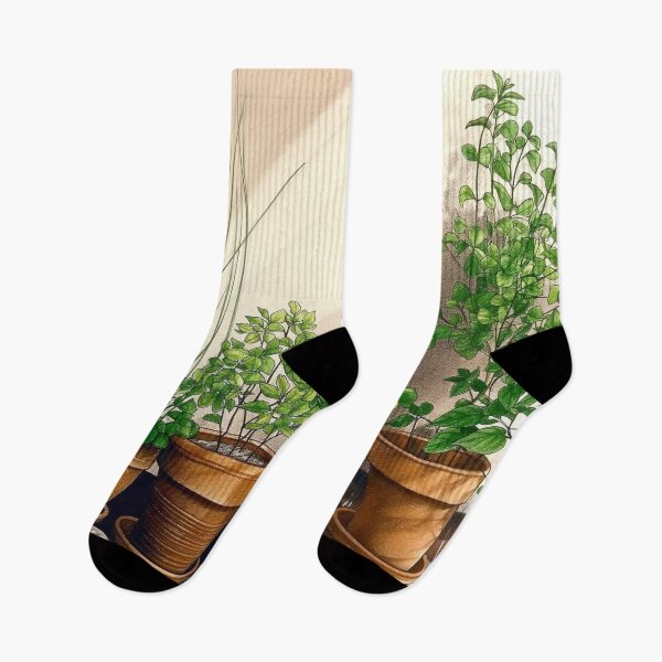 Item preview, balcony plants designed and sold by PricklyPeanut.