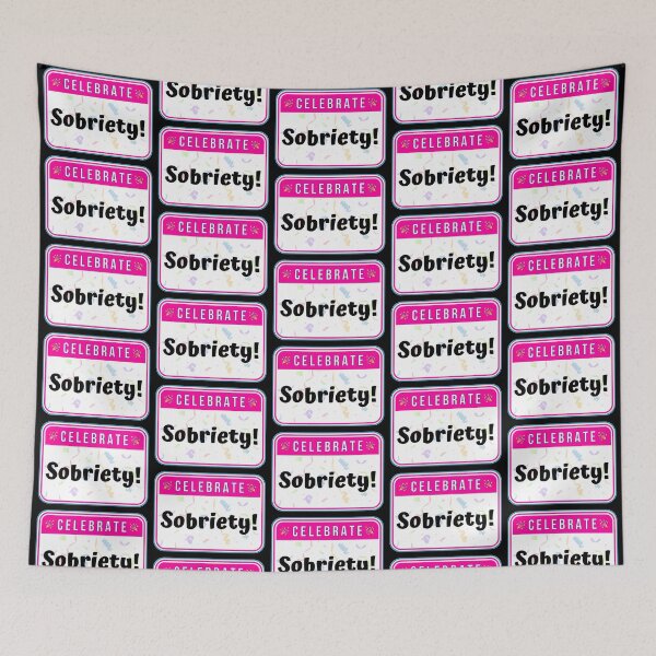 Item preview, CELEBRATE:  Sobriety! - funny warning signs designed and sold by DesignsFromTW-S.