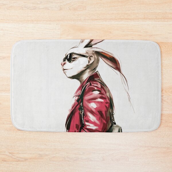 Item preview, tourist rabbit designed and sold by PricklyPeanut.