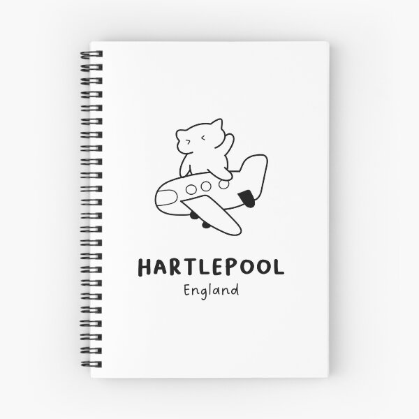 Item preview, Hartlepool, England | Adorable Cat on Plane Design | Airplane Illustration | Cat's Trip designed and sold by RM-Journey.