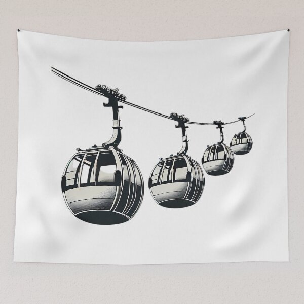 Item preview, Cable Cars designed and sold by LivingInThinAir.