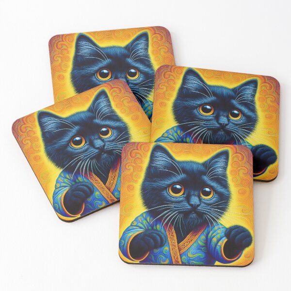 Item preview,  Blue Fury - Kung Fu Kittens designed and sold by Beehanson.