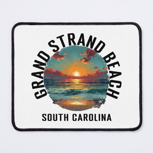 Item preview, Grand Strand Beach - South Carolina (with Black Lettering) designed and sold by VelvetRoom.