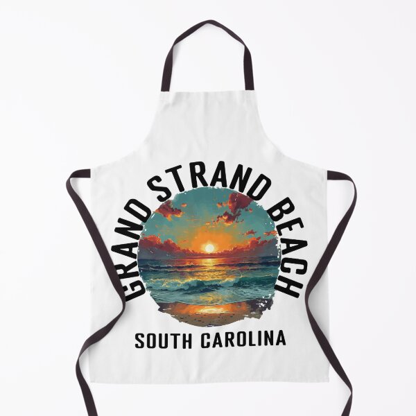 Item preview, Grand Strand Beach - South Carolina (with Black Lettering) designed and sold by VelvetRoom.