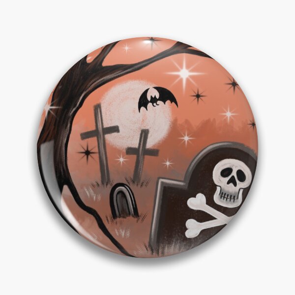 Item preview, Burnt Orange Graveyard. designed and sold by Spellbound666.