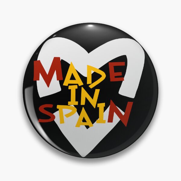 Item preview, MADE IN SPAIN white heart. designed and sold by MirBer.