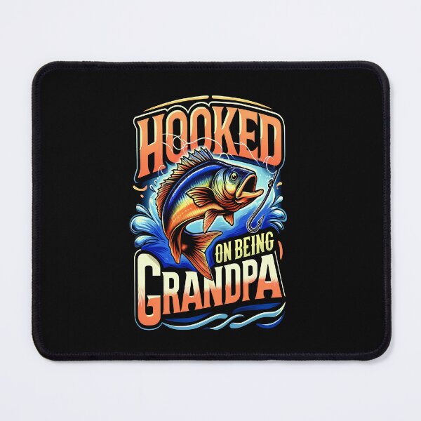 Item preview, Hooked on Being Grandpa designed and sold by MysticOzzy.