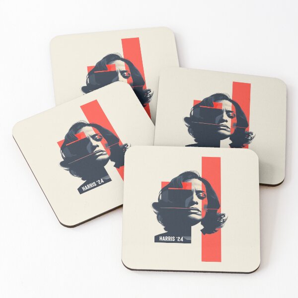 Item preview, Political Portrait Design Featuring Harris ’24 - Bold Modern  designed and sold by Retro Travel Design.