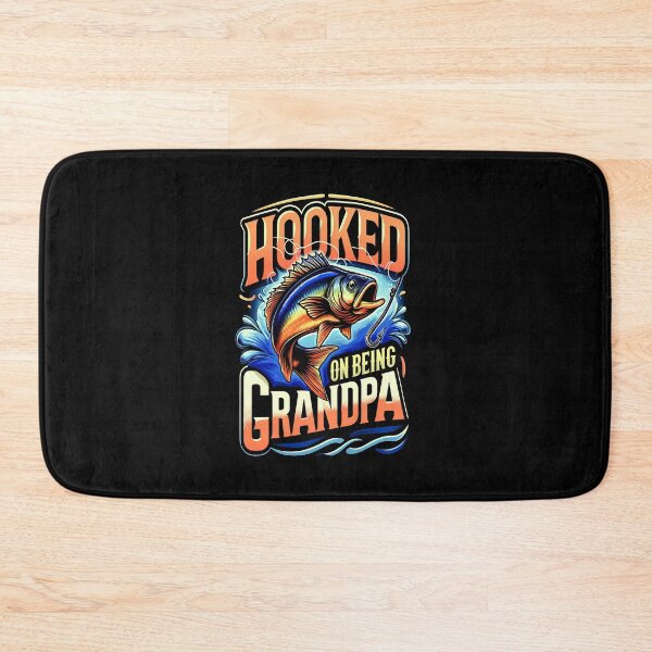 Item preview, Hooked on Being Grandpa designed and sold by MysticOzzy.