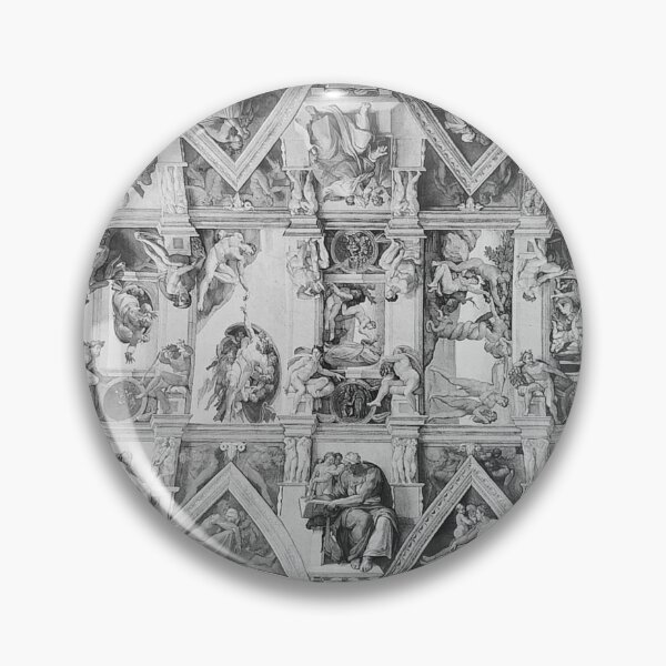 Item preview, Sistine Chapel black and white  designed and sold by jamiestarr.