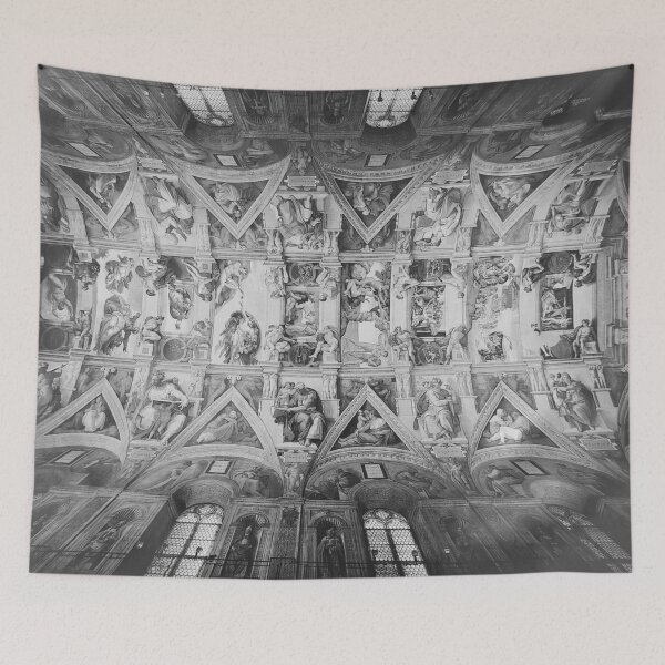 Item preview, Sistine Chapel black and white  designed and sold by jamiestarr.