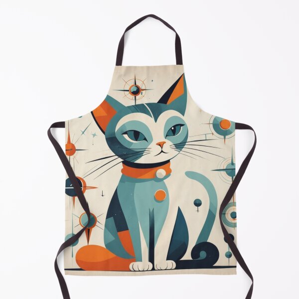 Item preview, Mid Century Modern Cat Design designed and sold by LemonHorse.