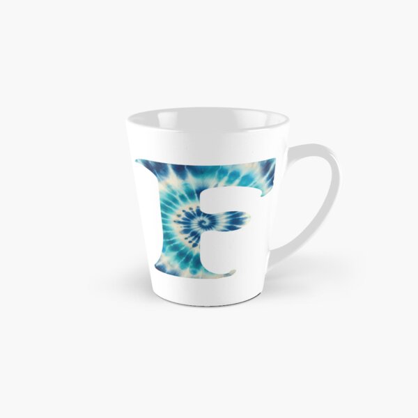 TIE-DYE LETTER F Tall Mug
