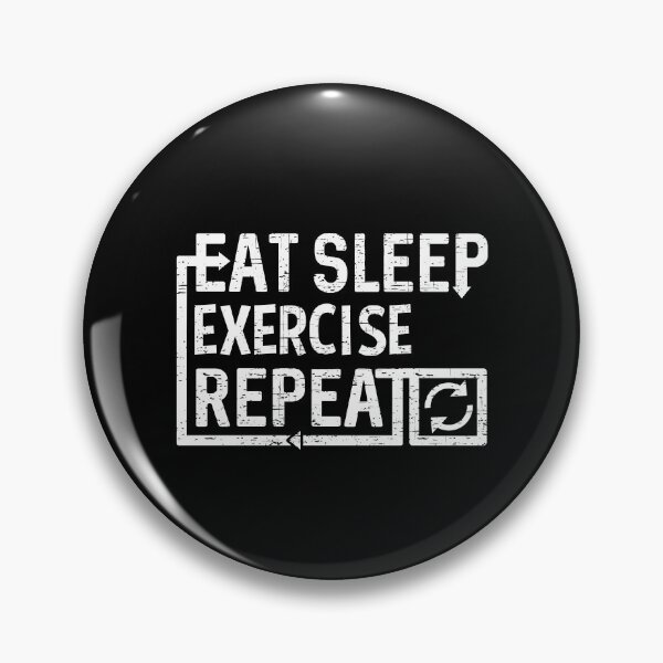 Item preview, Eat Sleep Exercise designed and sold by flippinsg.