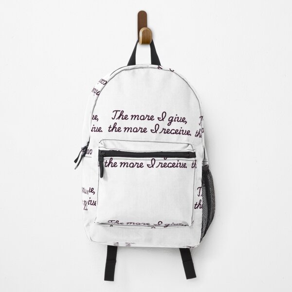 Item preview, Abundance: The more I give, the more I receive designed and sold by FitEnvy.