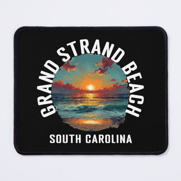 Item preview, Grand Strand Beach - South Carolina (with White Lettering) designed and sold by VelvetRoom.