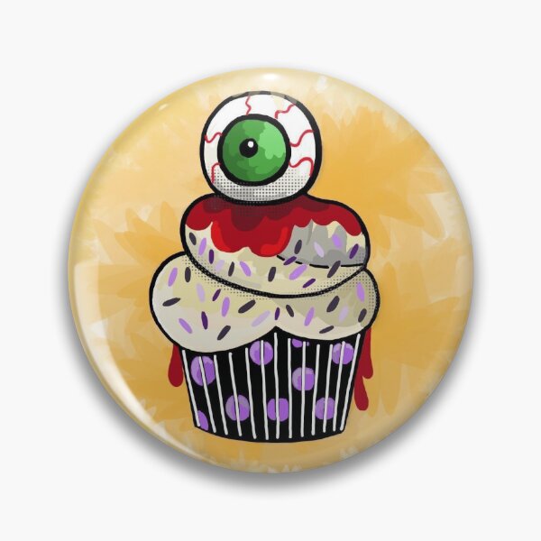 Item preview, Eyeball Cupcake. designed and sold by Spellbound666.