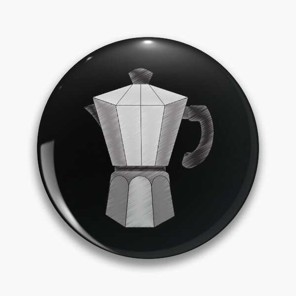 Item preview, Mocha Coffee Maker Illustration as a drawing effect designed and sold by Shopadamia.