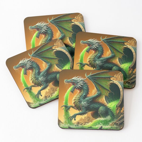 Item preview, Acid Dragon In Polluted Waters designed and sold by Xsquilax.