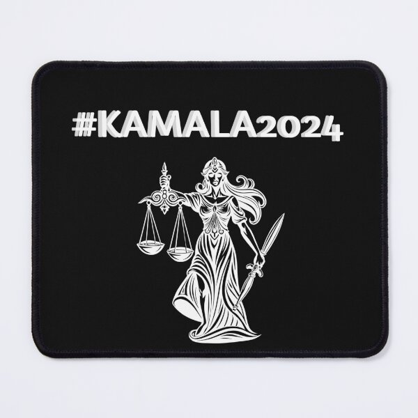 Item preview, #KAMALA2024 Lady Justice in white designed and sold by KATKattalestv.