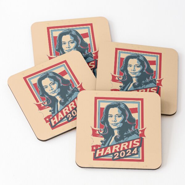 Item preview, Harris 2024 Campaign Vintage-Inspired Poster Art designed and sold by Retro Travel Design.