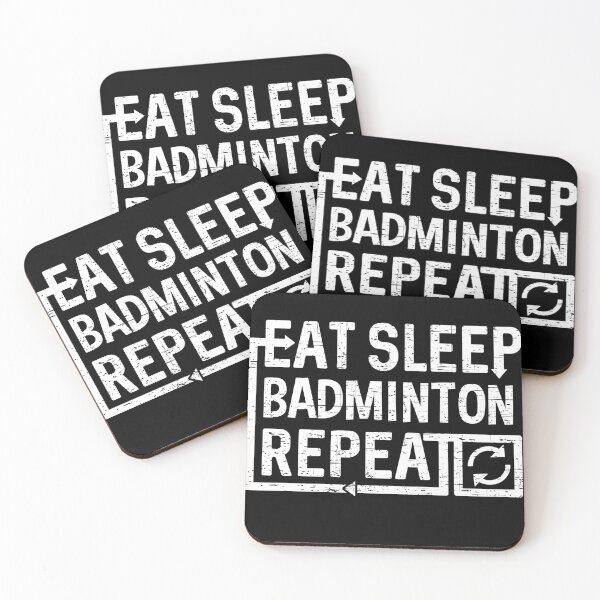 Item preview, Eat Sleep Badminton designed and sold by flippinsg.