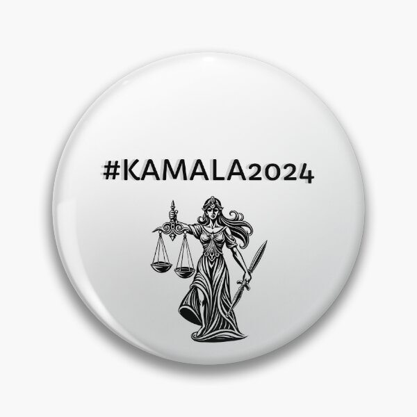 Item preview,  #KAMALA2024 Black Lady Justice designed and sold by KATKattalestv.