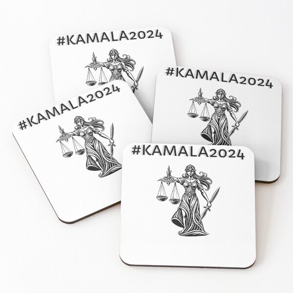 Item preview,  #KAMALA2024 Black Lady Justice designed and sold by KATKattalestv.