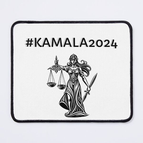 Item preview, #KAMALA2024 Black Lady Justice designed and sold by KATKattalestv.
