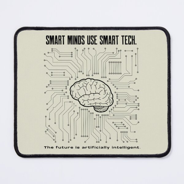Item preview, Artificially intelligent #AI #AILover #ArtificiallyIntelligent #SmartLife designed and sold by Anna Halasek.