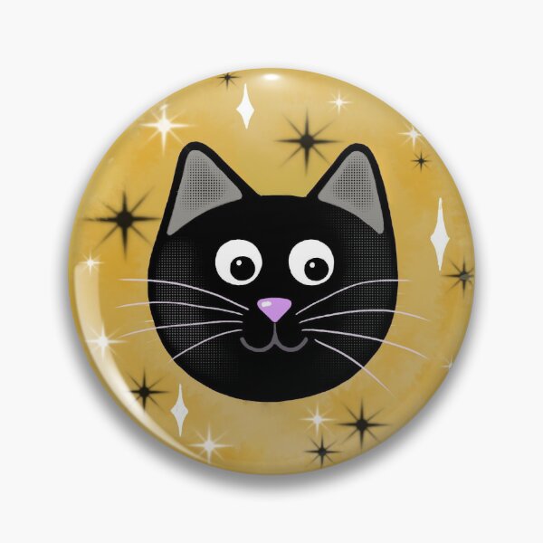 Item preview, The Happy Black Cat. designed and sold by Spellbound666.