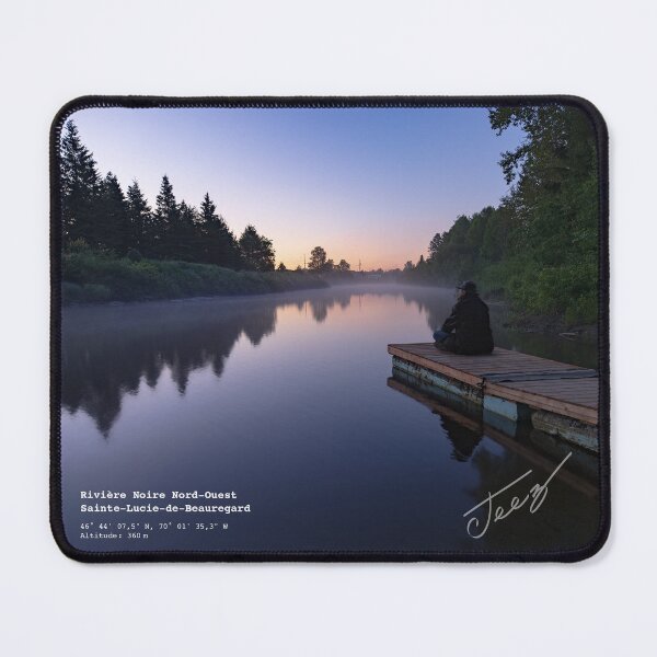 Item preview, Sunrise on the North-West Black River designed and sold by Jezoce.