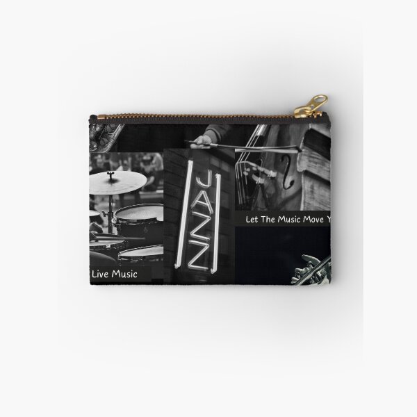 Item preview, Jazz Music In Black & White designed and sold by BrightrDayMusicArt.