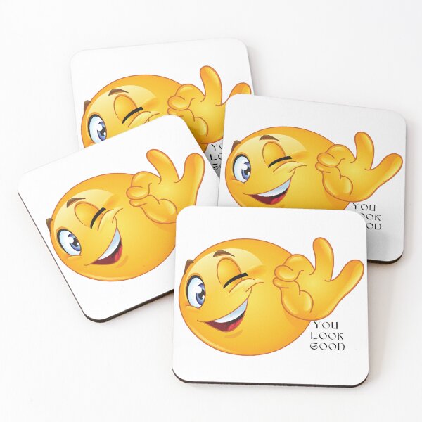 Item preview, you look good funny emoji designed and sold by urchoice002.