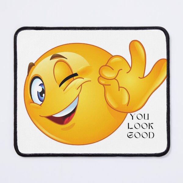 Item preview, you look good funny emoji designed and sold by urchoice002.