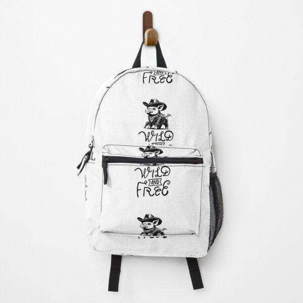 Item preview, Wild and Free Pig designed and sold by FitEnvy.