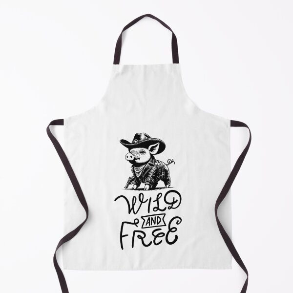 Item preview, Wild and Free Pig designed and sold by FitEnvy.