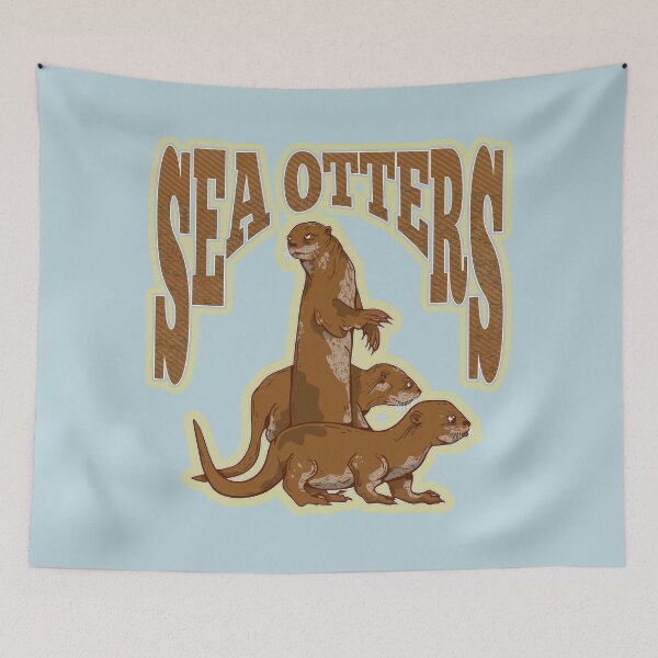 Item preview, Sea Otters  designed and sold by piedaydesigns.
