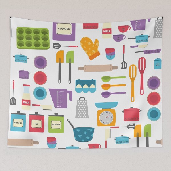 Item preview, retro kitchen chef cook baking designed and sold by Gossip Rag.